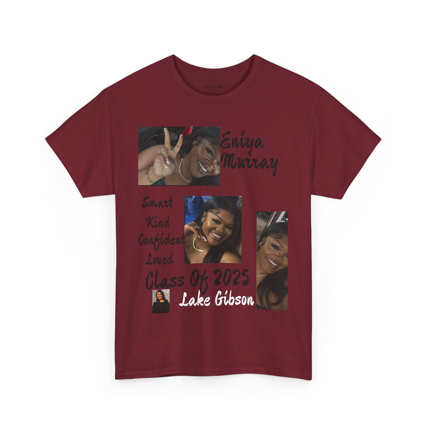 Personalized Graduation T-Shirt | Class of 2025 | Celebratory Unisex Heavy Cotton Tee