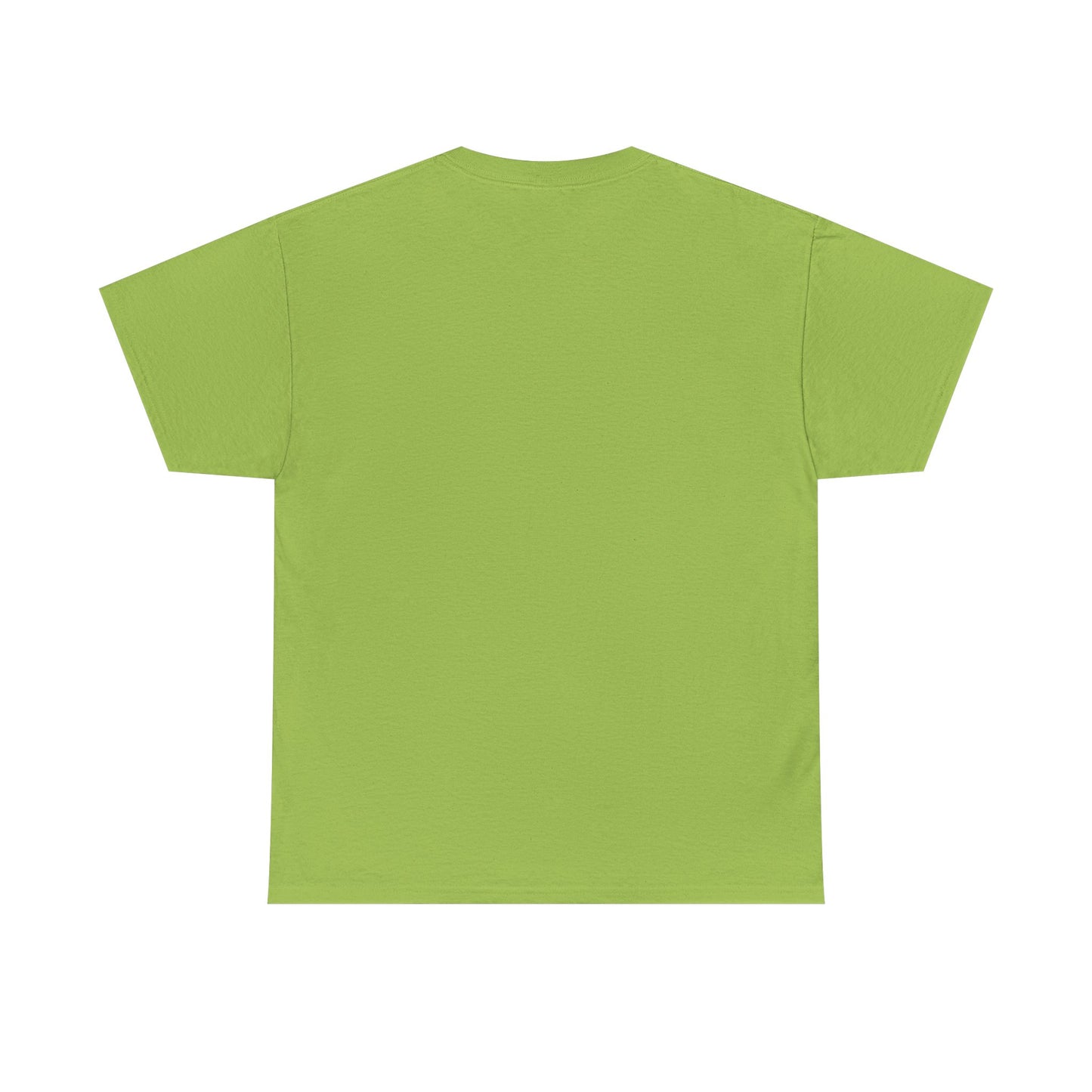 Retro Style Unisex Heavy Cotton Tee - Yellow Graphic C Design