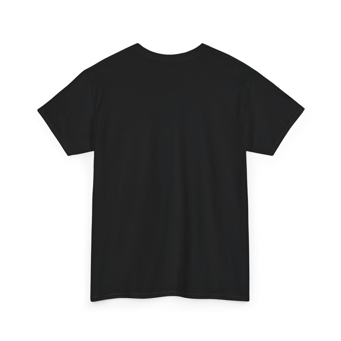 Retro Style Unisex Heavy Cotton Tee - Yellow Graphic C Design