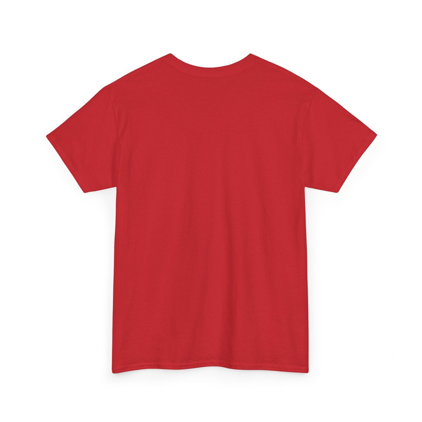 Retro Style Unisex Heavy Cotton Tee - Yellow Graphic C Design