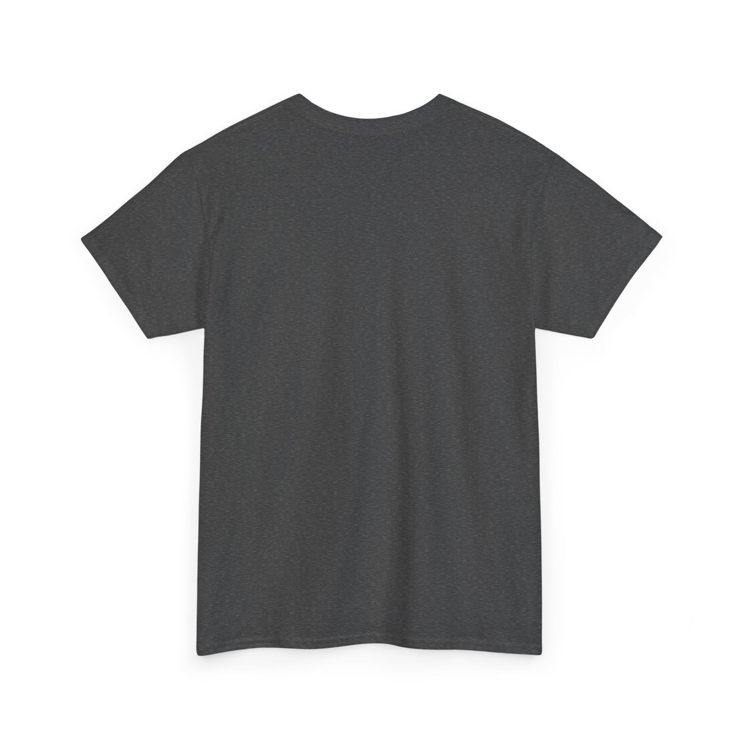 Retro Style Unisex Heavy Cotton Tee - Yellow Graphic C Design