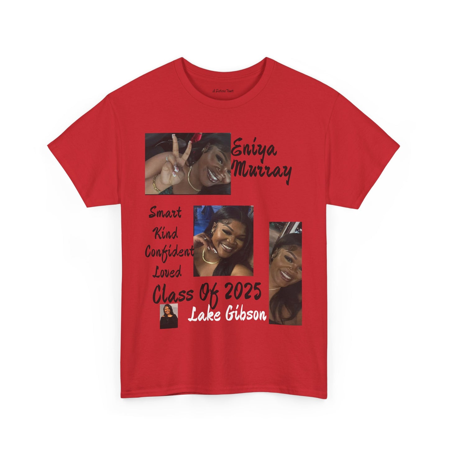 Personalized Graduation T-Shirt | Class of 2025 | Celebratory Unisex Heavy Cotton Tee