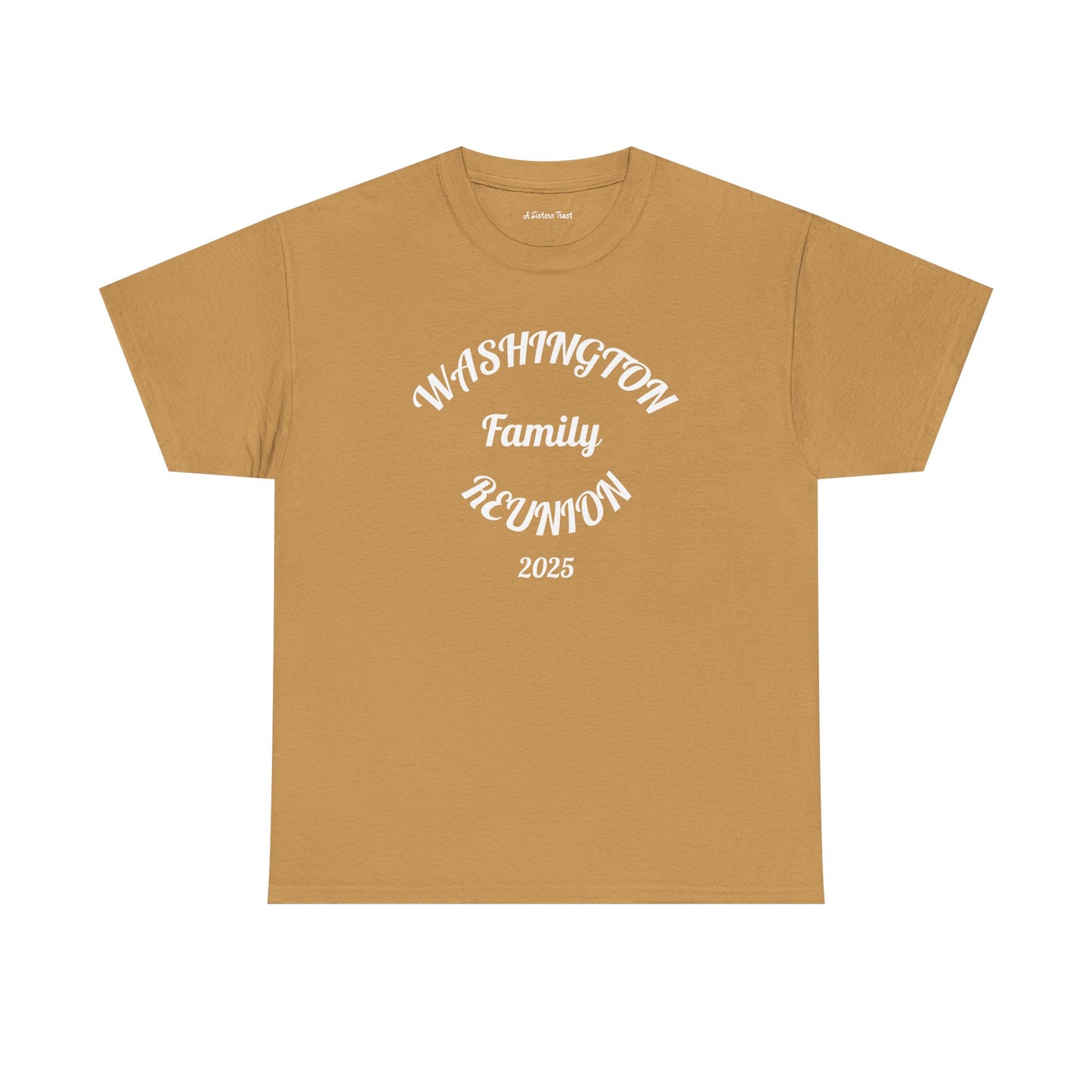 Family Reunion Heavy Cotton Tee - Washington 2025, Creating Memories Together