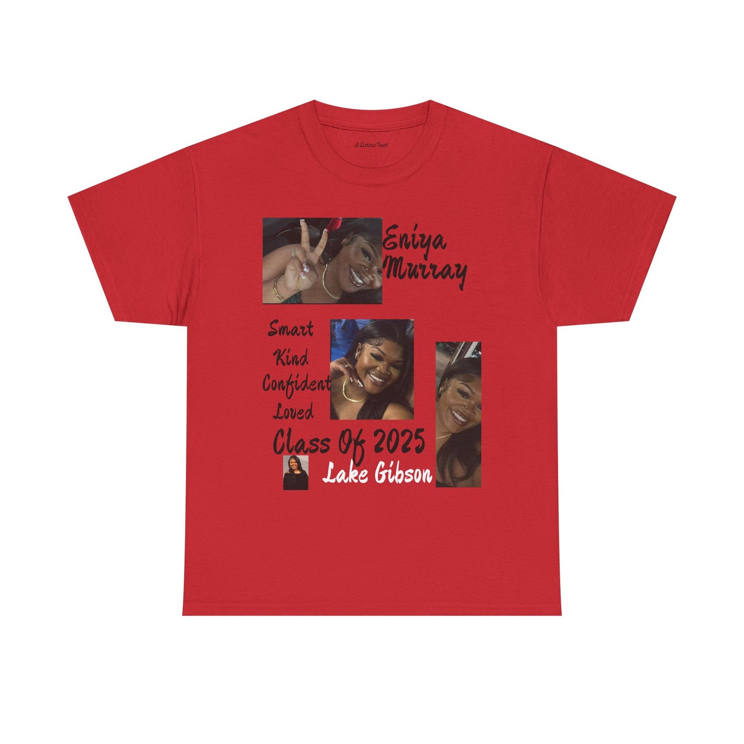 Personalized Graduation T-Shirt | Class of 2025 | Celebratory Unisex Heavy Cotton Tee