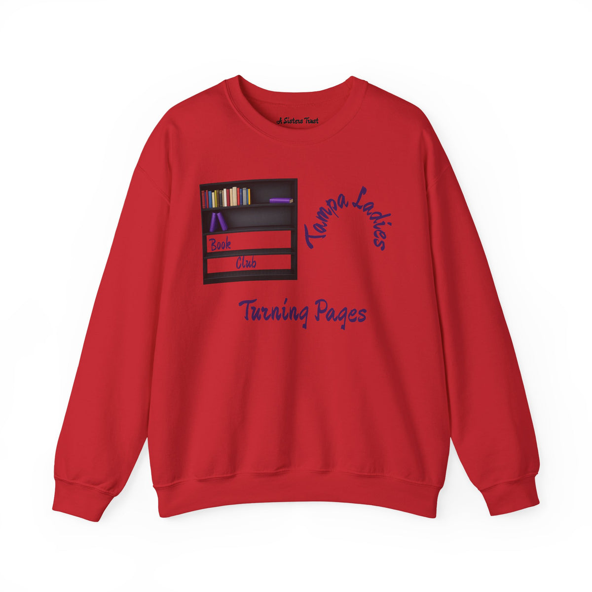 Turning Pages Book Lover Crewneck Sweatshirt