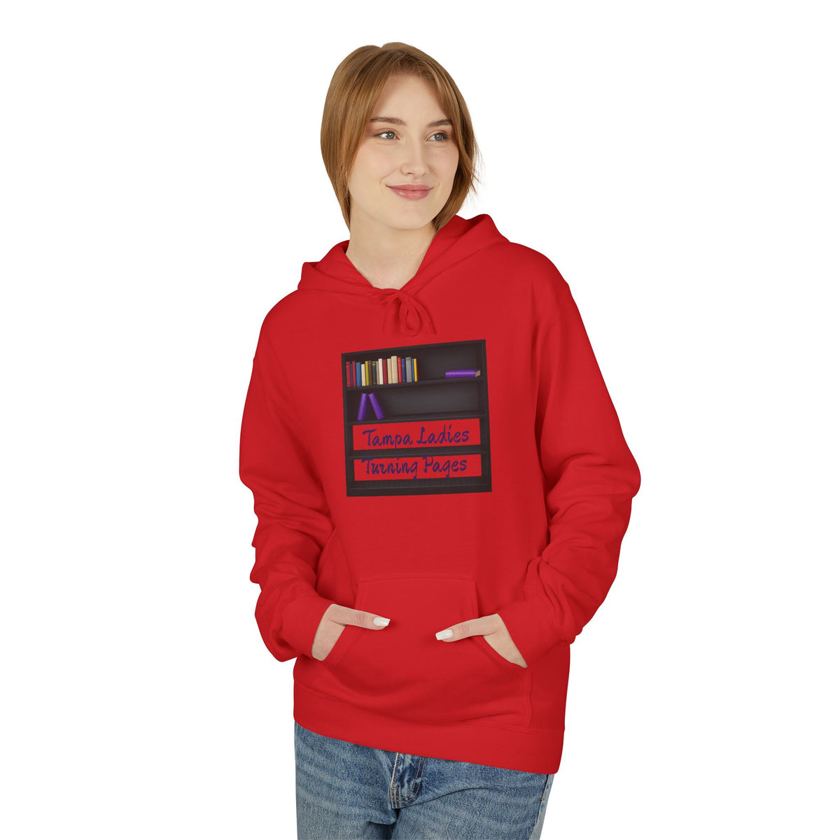 Book Lover Hoodie – Team Ladies Book Club Graphic Sweatshirt