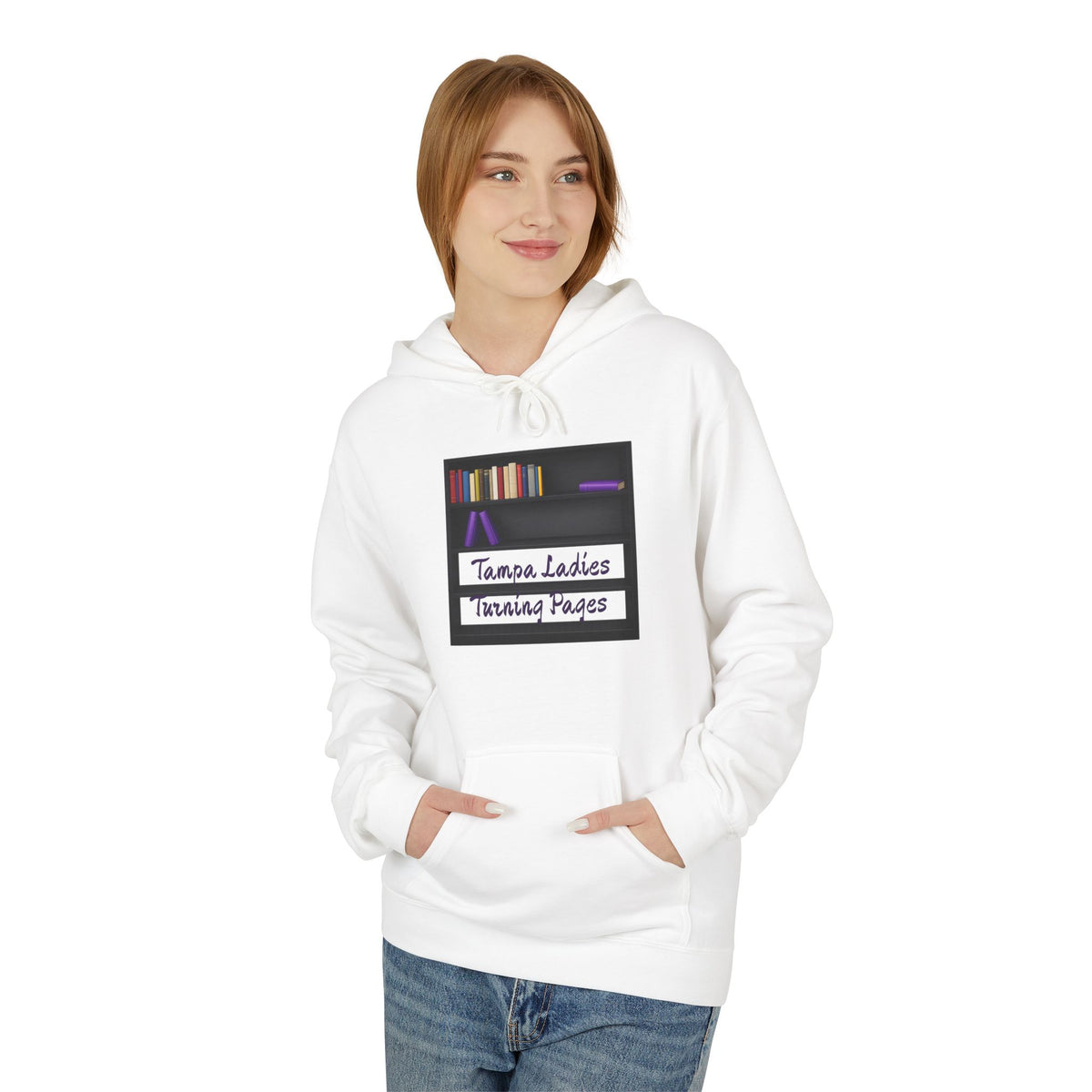 Book Lover Hoodie – Team Ladies Book Club Graphic Sweatshirt