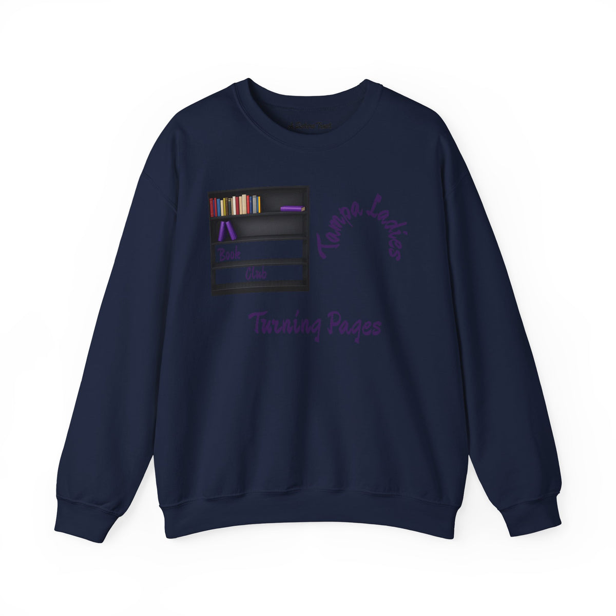 Turning Pages Book Lover Crewneck Sweatshirt