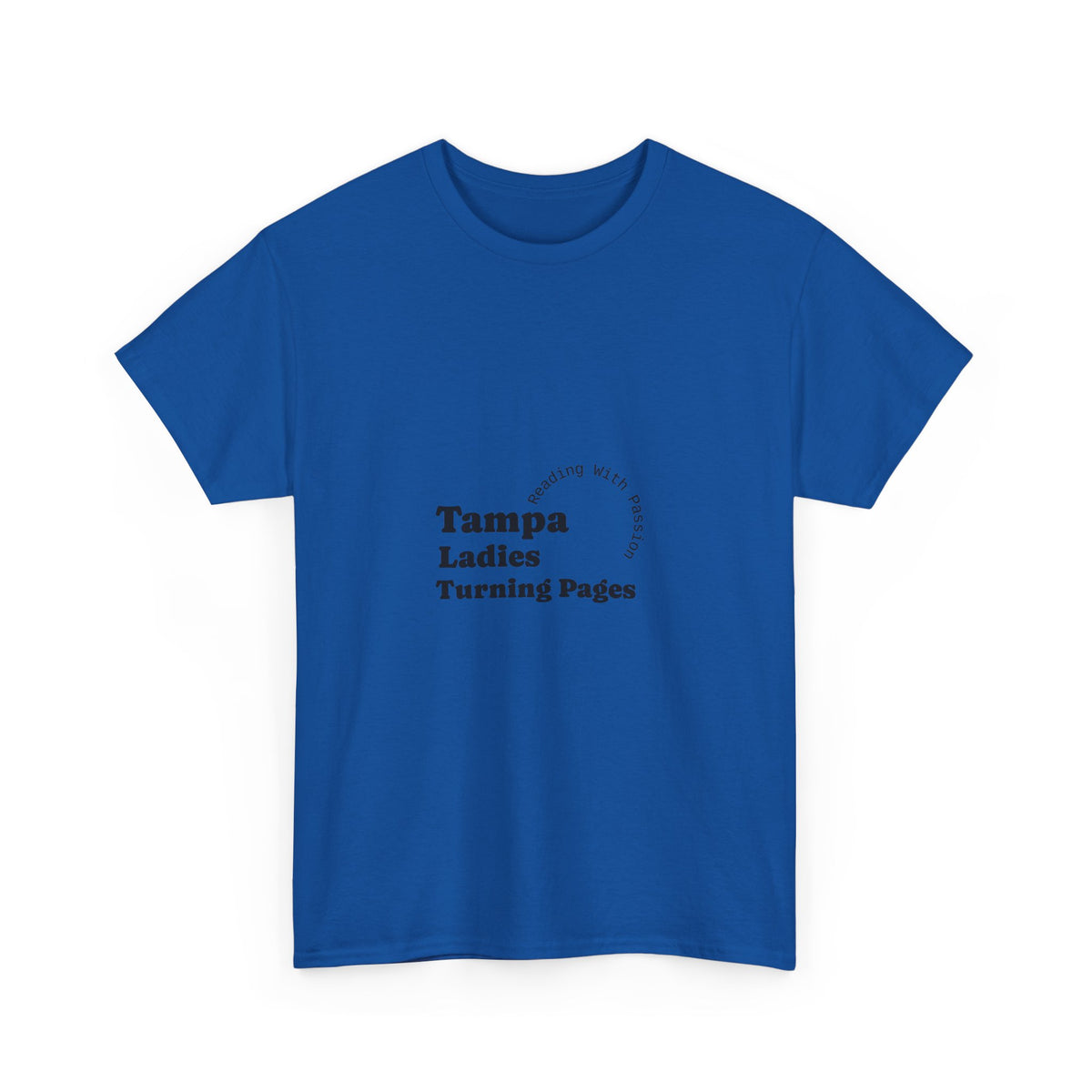 T-Shirt – Tampa Ladies Turning Pages Book Lover Tee