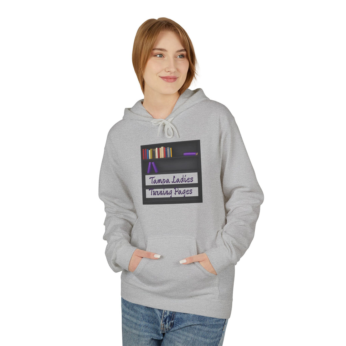 Book Lover Hoodie – Team Ladies Book Club Graphic Sweatshirt