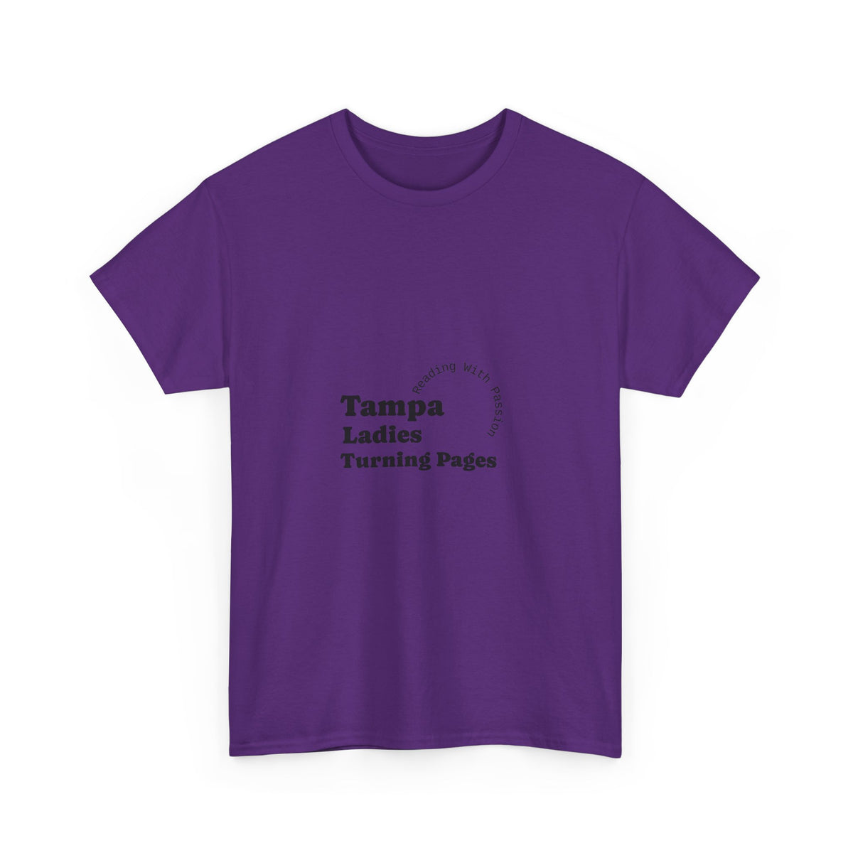 T-Shirt – Tampa Ladies Turning Pages Book Lover Tee