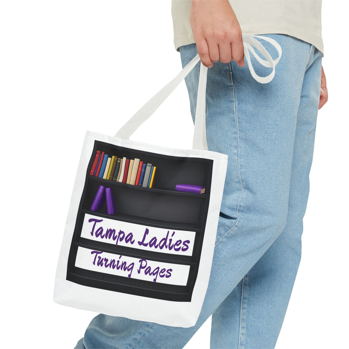Tampa Ladies Turning Pages Book Lover Tote Bag