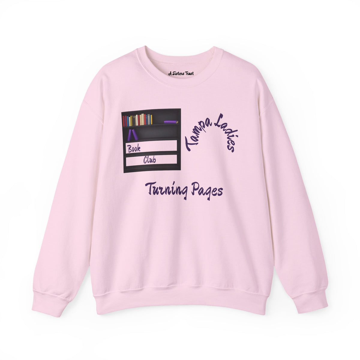 Turning Pages Book Lover Crewneck Sweatshirt