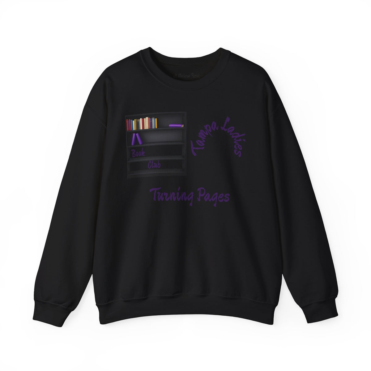 Turning Pages Book Lover Crewneck Sweatshirt