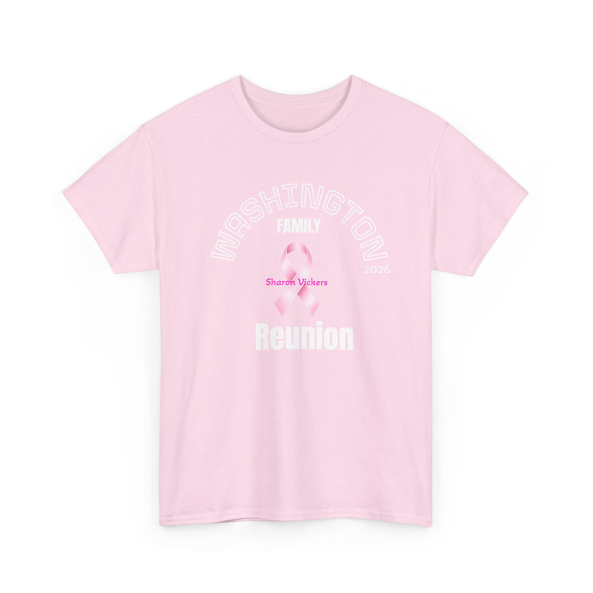 Breast Cancer Awareness Pink Ribbon Tee