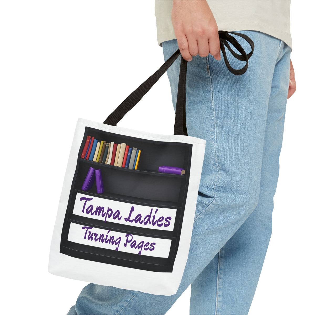 Tampa Ladies Turning Pages Book Lover Tote Bag