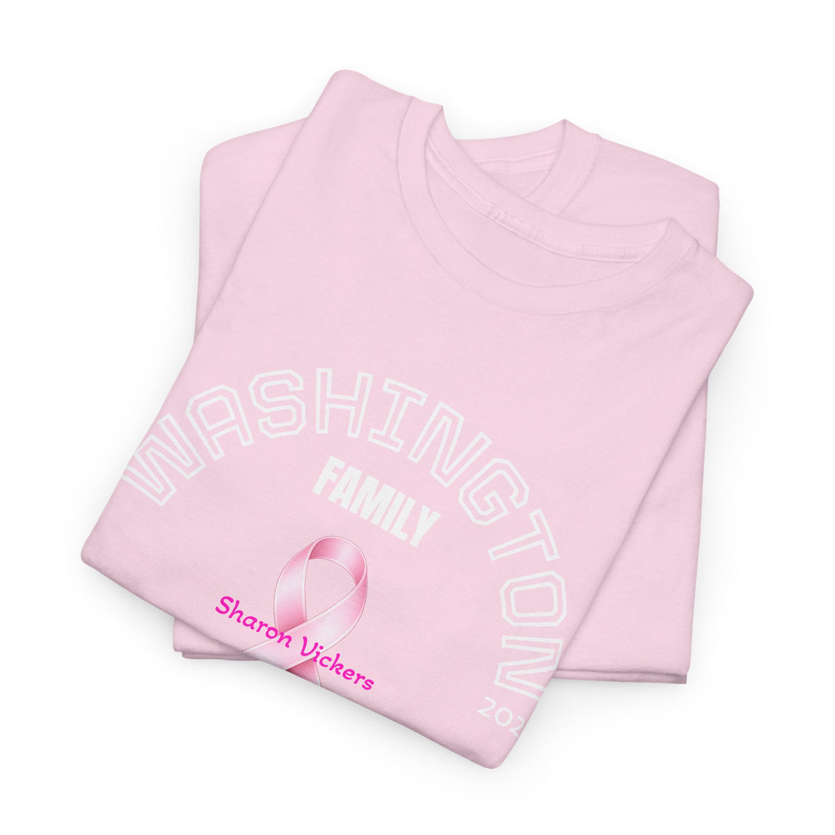 Breast Cancer Awareness Pink Ribbon Tee