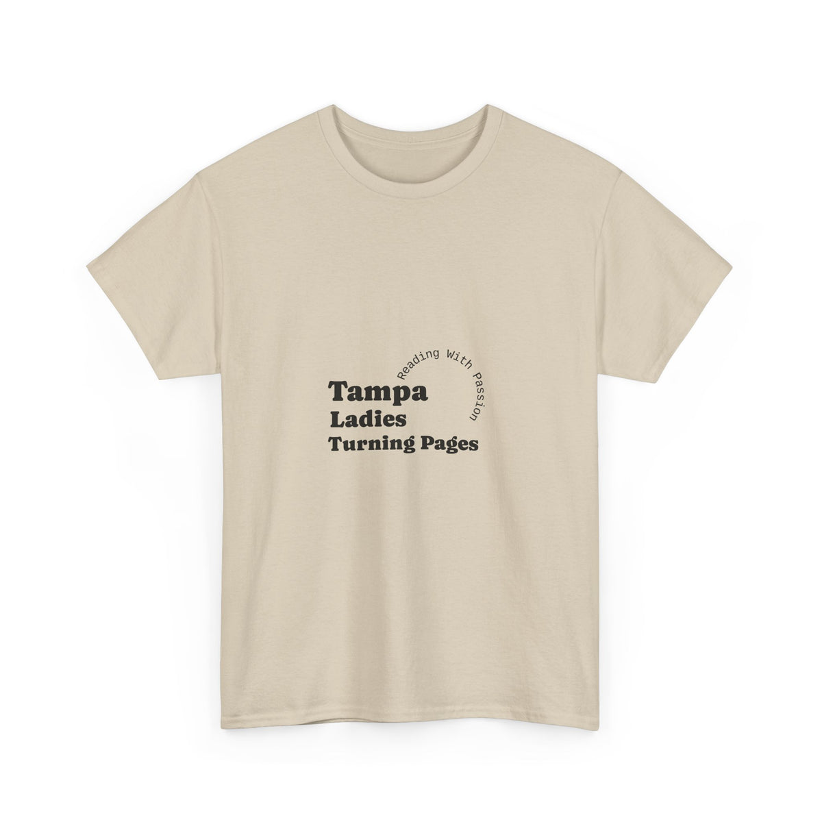 T-Shirt – Tampa Ladies Turning Pages Book Lover Tee