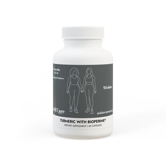 Turmeric with BioPerine® (Black Pepper Fruit Extract) Supplement (60 Capsules)