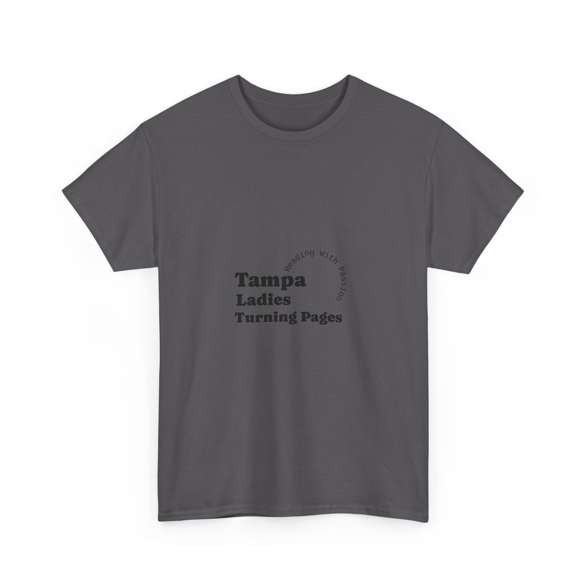 T-Shirt – Tampa Ladies Turning Pages Book Lover Tee