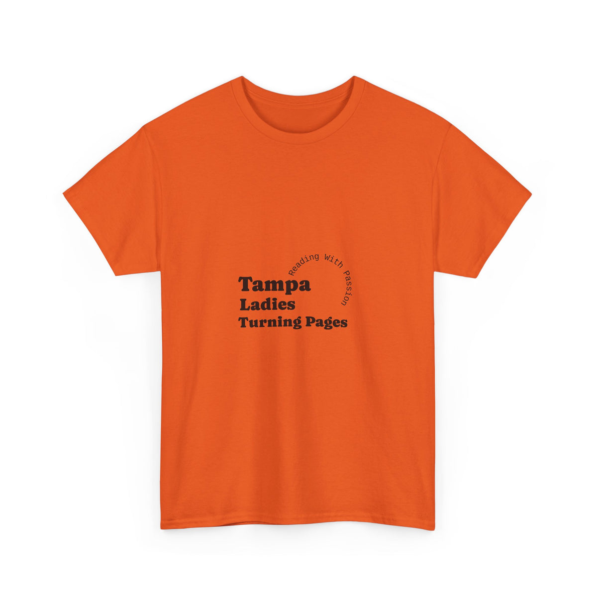 T-Shirt – Tampa Ladies Turning Pages Book Lover Tee